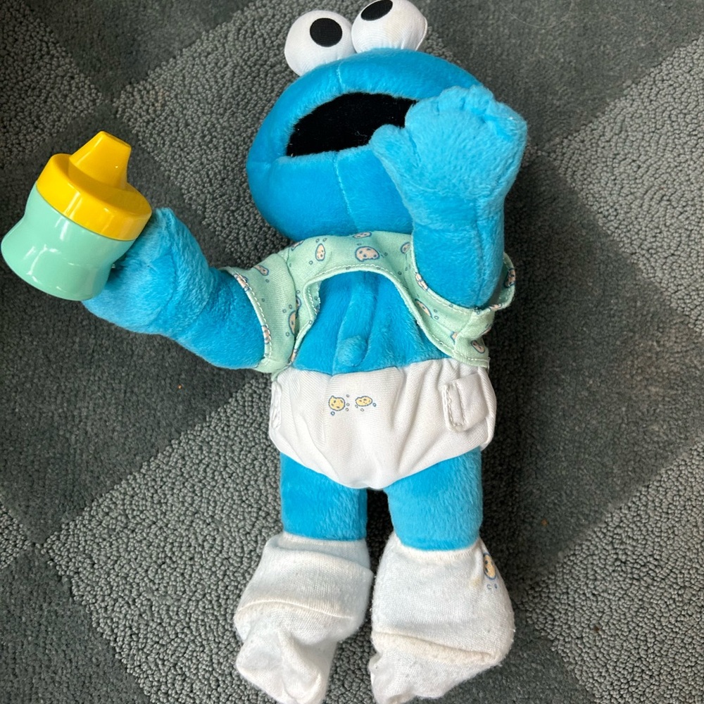 Y2K Baby Talking Cookie Monster
